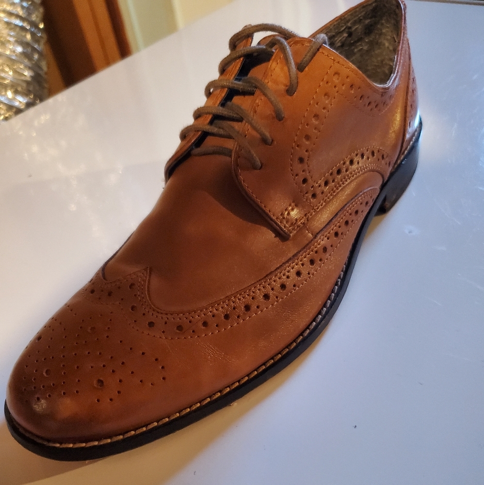 Nunn Bush Brown Men's Sz 10 Dress Shoes